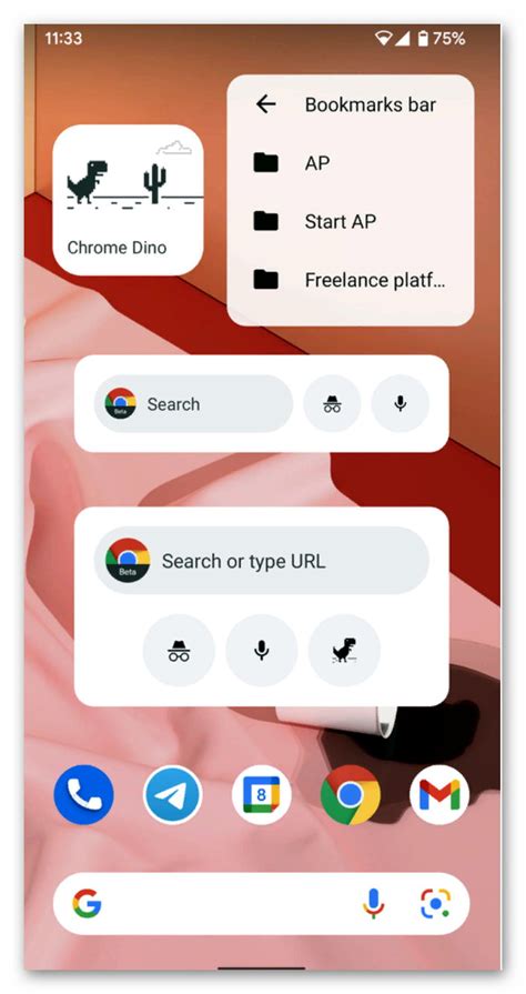 C­h­r­o­m­e­ ­i­ç­i­n­ ­p­i­y­a­s­a­y­a­ ­s­ü­r­ü­l­e­n­ ­y­e­n­i­ ­A­n­d­r­o­i­d­ ­1­2­ ­w­i­d­g­e­t­’­l­a­r­ı­
